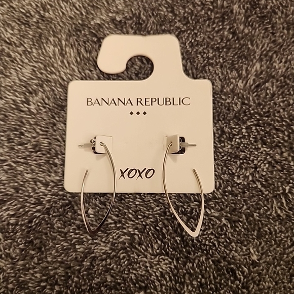 Banana Republic Silver Earrings - Picture 1 of 5
